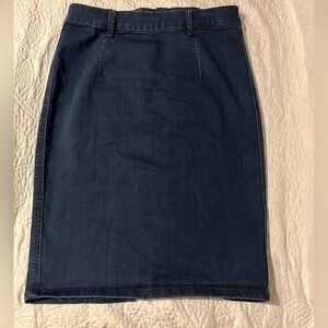 Guess Navy Pencil Skirt